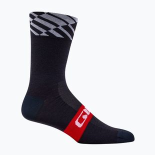 Шкарпетки Giro Seasonal Merino red/white/charcoal