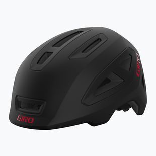 Шолом велосипедний дитячий Giro Scamp II Integrated MIPS matte black/red