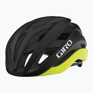 Шолом велосипедний Giro Cielo MIPS matte black/highlight yellow
