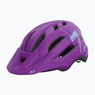 Шолом велосипедний дитячий Giro Fixture II matte purple ripple