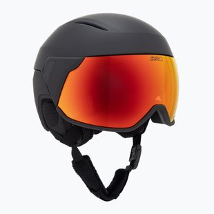 Шолом гірськолижний Giro Orbit Spherical Mips matte black/vivid ember