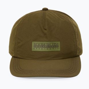 Кепка чоловіча Napapijri F-Box Logo dark olive