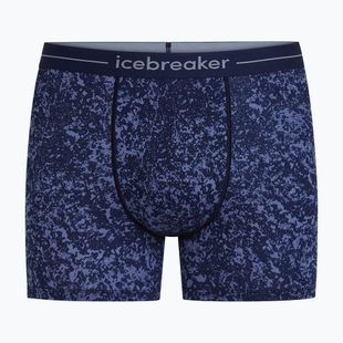 Боксери термоактивні чоловічі Icebreaker Merino 150 Anatomica Moss Bloom midnight navy/aop