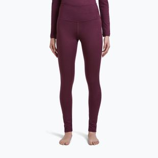 Штани термоактивні жіночі Icebreaker Merino 200 Oasis High Rise Leggins dark berry