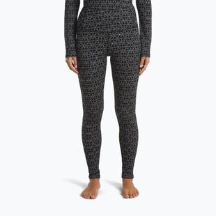 Штани термоактивні жіночі icebreaker Merino 260 Tech Vertex High Rise black/snow