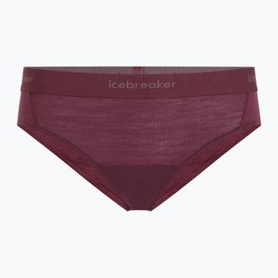Труси термоактивні жіночі Icebreaker Merino 125 Cool-Lite Sprite Hipster dark berry