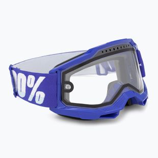 Окуляри велосипедні 100% Accuri 2 Enduro MTB blue/clear