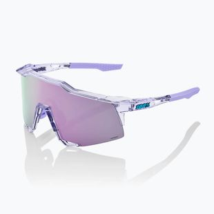 Окуляри сонцезахисні 100% Speedcraft polished translucent lavender/hiper lavender mirror