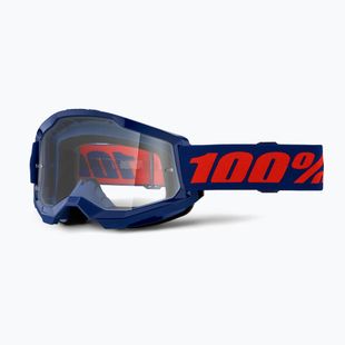 Окуляри велосипедні 100% Strata 2 navy/clear