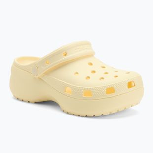 Шльопанці жіночі Crocs Classic Platform Clog buttercream