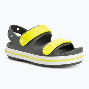 Сандалі дитячі Crocs Crocband Cruiser Kids slate grey/acidity