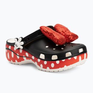 Шльопанці дитячі Crocs Minnie Mouse Classic Platform Clog white