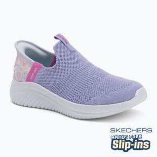 Кросівки дитячі SKECHERS Slip-Ins Ultra Flex 3.0 lavender/multi