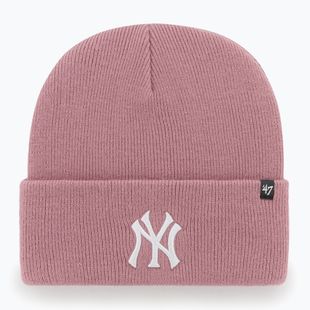 Шапка зимова 47 Brand MLB New York Yankees Haymaker mauve