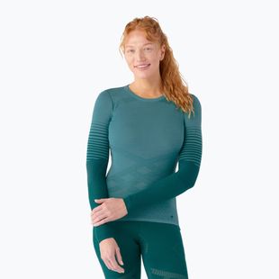 Жіноча термоактивна кофта Smartwool Intraknit Thermal Merino Baselayer Pattern Crew cascade