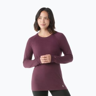 Лонгслів термічний жіночий Smartwool Classic All-Season Merino Base Layer Crew Boxed eggplant
