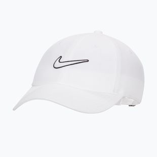 Кепка Nike Club Unstructured Swoosh white/white