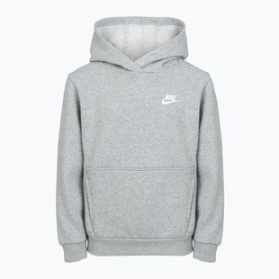 Кофта дитяча Nike Sportswear Club Fleece dark grey heather/white