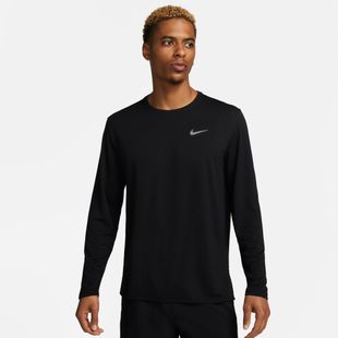 Кофта для бігу чоловіча Nike Miler Dri-Fit UV black