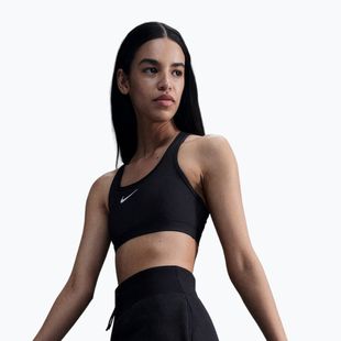 Бюстгальтер для тренувань Nike Swoosh Medium Support black/white