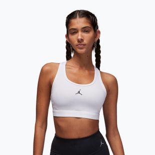 Biustonosz treningowy  Nike Jordan Sport Medium Support Jumpman white/stone mauve/black