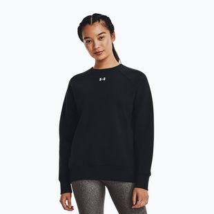 Кофта жіноча Under Armour Rival Fleece Crew black/white