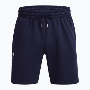 Шорти чоловічі Under Armour Icon Fleece midnight navy/white