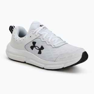 Кросівки для бігу чоловічі Under Armour Charged Assert 10 white/black/black