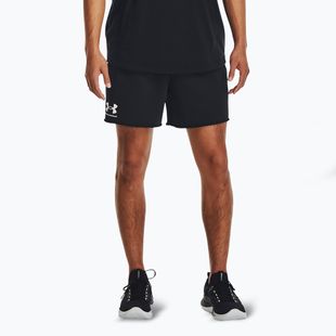 Шорти чоловічі Under Armour Rival Terry 6in black/onyx white