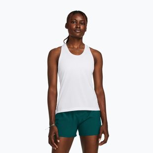 Топ для бігу жіночий Under Armour Launch Singlet white/reflective