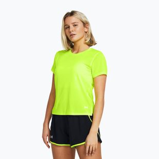 Футболка для бігу жіноча Under Armour Launch high vis yellow/reflective