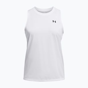 Футболка для тренувань жіноча Under Armour Tech Tank Solid white/black