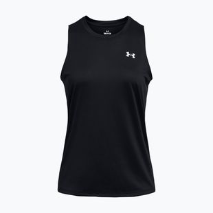 Футболка для тренувань жіноча Under Armour Tech Tank Solid black/white