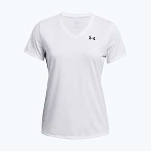 Футболка для тренувань жіноча Under Armour Tech SSV Solid white/black