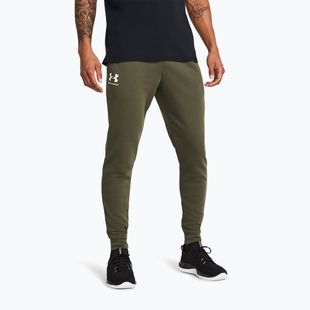 Штани чоловічі Under Armour Rival Terry Jogger marine od green/onyx white