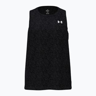 Футболка для тренувань жіноча Under Armour Tech Tank Twist black/white