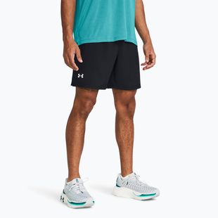 Шорти для бігу чоловічі Under Armour Launch 7" Unlined black / black / reflective