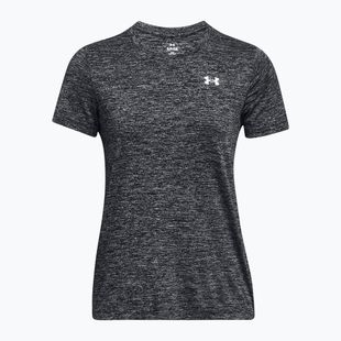 Футболка тренувальна жіноча Under Armour Tech C-Twist black/white
