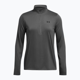 Жіноча толстовка Under Armour Tech 1/2 Zip Solid на блискавці кастерок/чорна