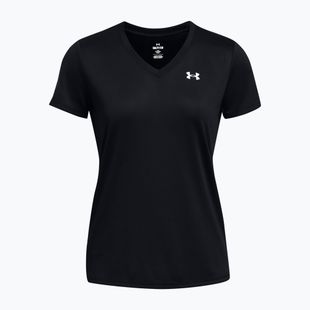 Футболка для тренувань жіноча Under Armour Tech SSV Solid black/white