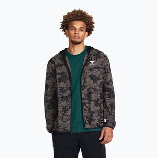 Куртка чоловіча Under Armour Project Rock Iso Tide Hybrid brown