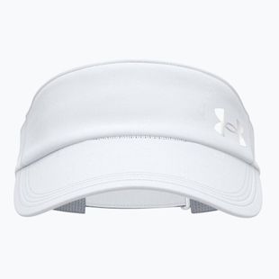 Козирок для бігу жіночий Under Armour Launch white/black/distant gray