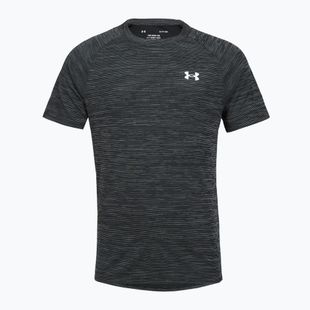 Футболка для тренувань чоловіча Under Armour Tech Textured black/white