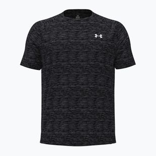 Футболка для тренувань чоловіча Under Armour Tech Textured black/white