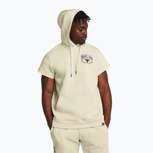 Кофта чоловіча Under Armour Project Rock Q1 SS Icon Fleece Hoodie beige
