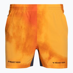 Чоловічі тренувальні шорти Under Armour Project Rock Ultimate 5" PT атомні/командні помаранчеві/чорні