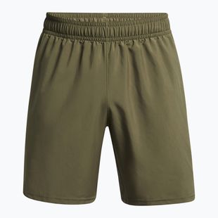 Шорти для тренувань чоловічі Under Armour Tech Woven Wordmark marine od green/black