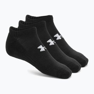 Шкарпетки Under Armour Training Cotton No Show 3 пари black/black/white