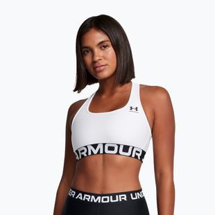 Бюстгальтер для тренувань Under Armour HG Authentics Mid Branded white/black