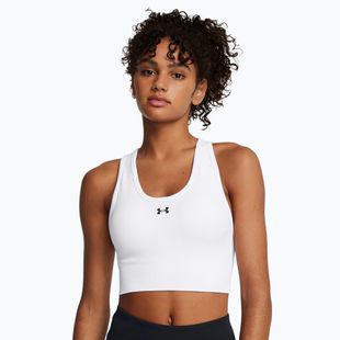 Бюстгальтер для тренувань Under Armour Vanish Seamless Mid Branded white / black
